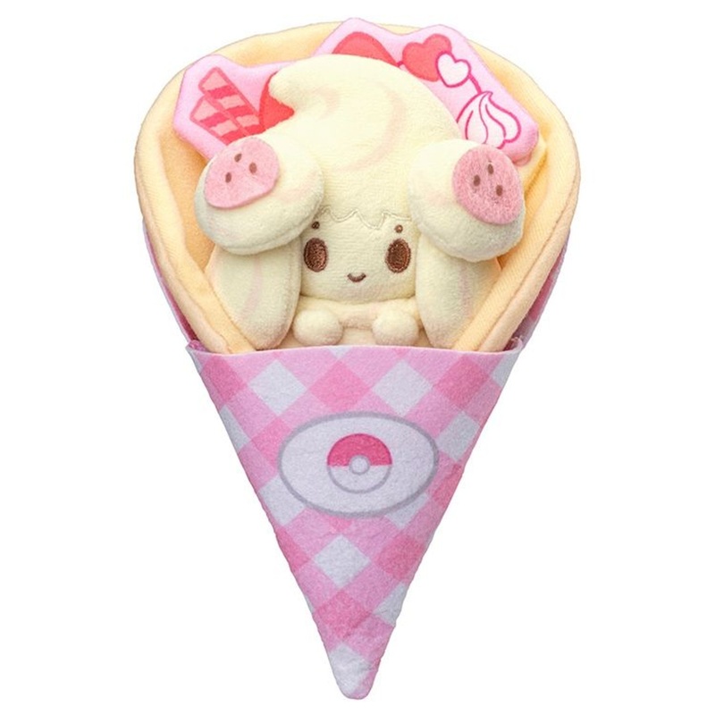 Pokemon Center Original PokePeace Kurukuru Crepe Plush AlcremiePlush & Mascot