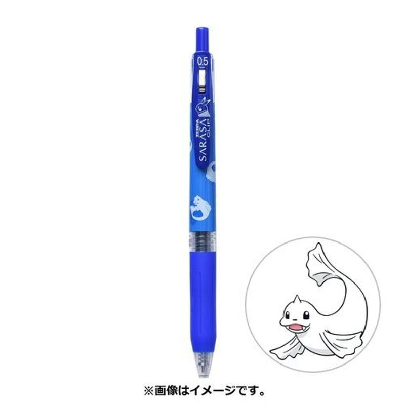 Pokemon Center Original SARASA Ballpoint Pen 0.5mm Pokemon Shirts Pattern Dewgong