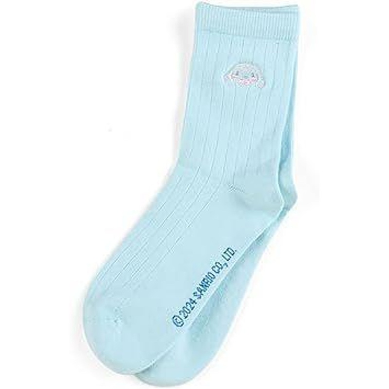 Sanrio Embroidered Socks Cinnamoroll (23-25cm)