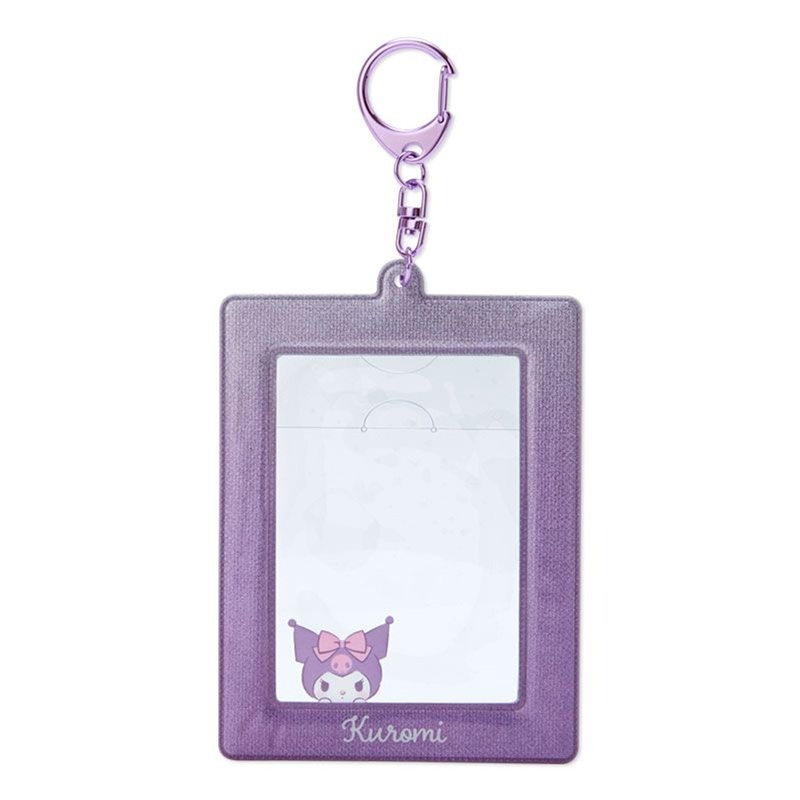 Sanrio Trading Card Holder Keychain DX Kuromi (Enjoy Idol)