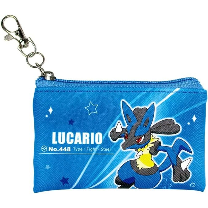 T’s Factory Pokemon Center Flat Mini Pouch Starlight/Lucario