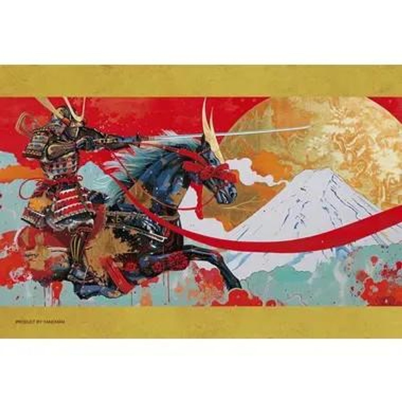 Yanoman 97-312 Prism Art Jigsaw Puzzle Great General of Mount Fuji (70 Pieces)