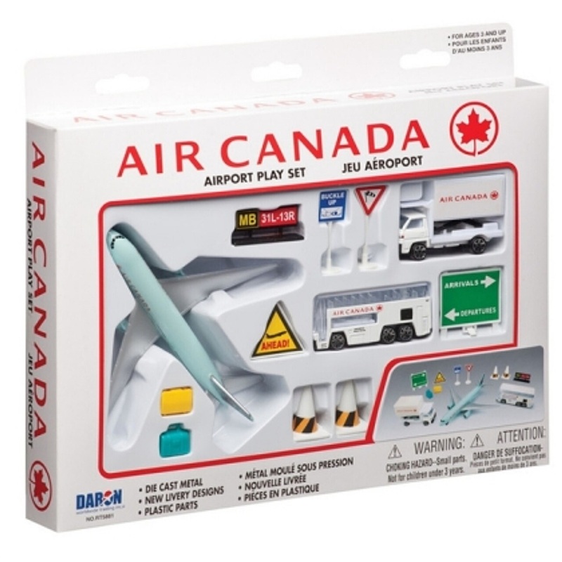 Air Canada Die Cast Playset (12pc Set)