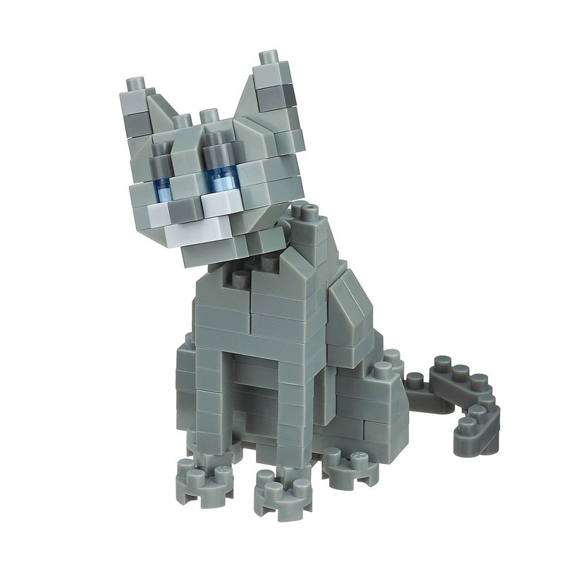 Nanoblock Animals – Russian Blue Cat