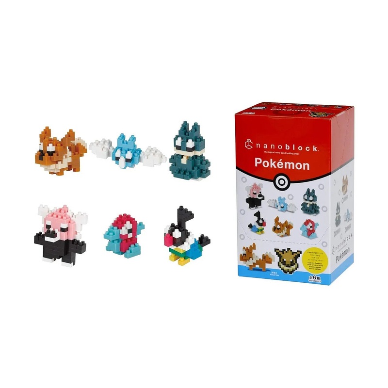 Nanoblock Pokemon – Normal Type Pokemon Set (6)