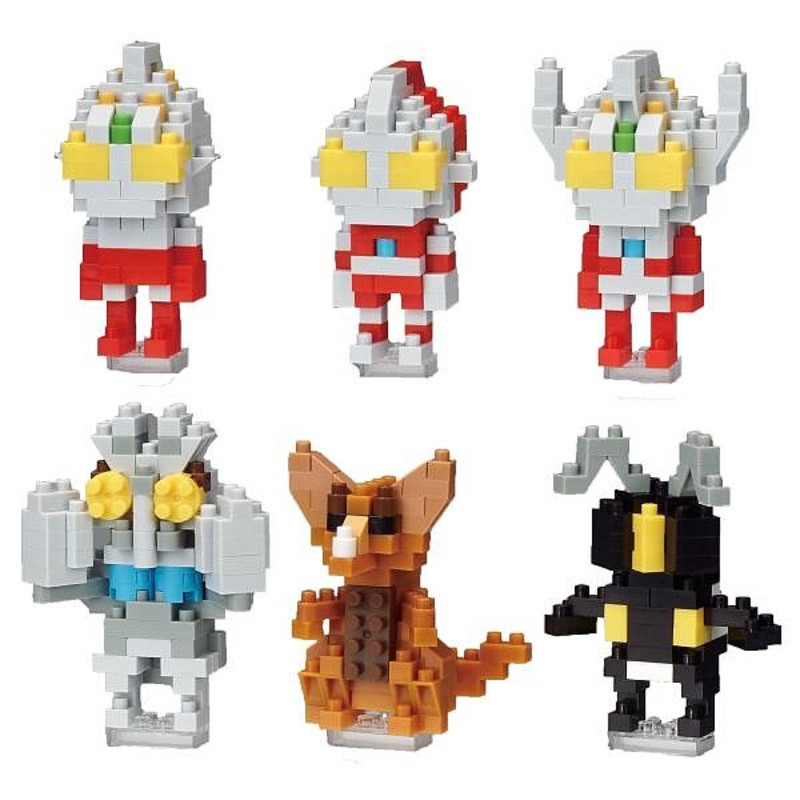 Nanoblock Ultraman – Ultraman Volume 1 Set (6)