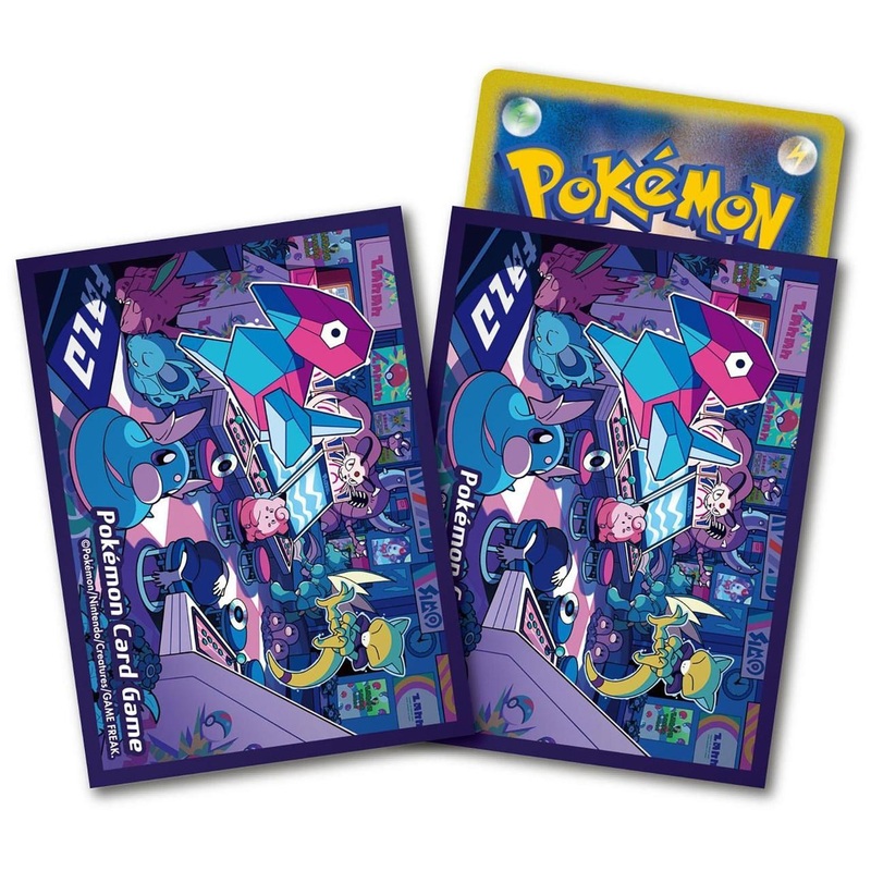 Pokemon Card Game TCG Deck Sleeves Night Arcade