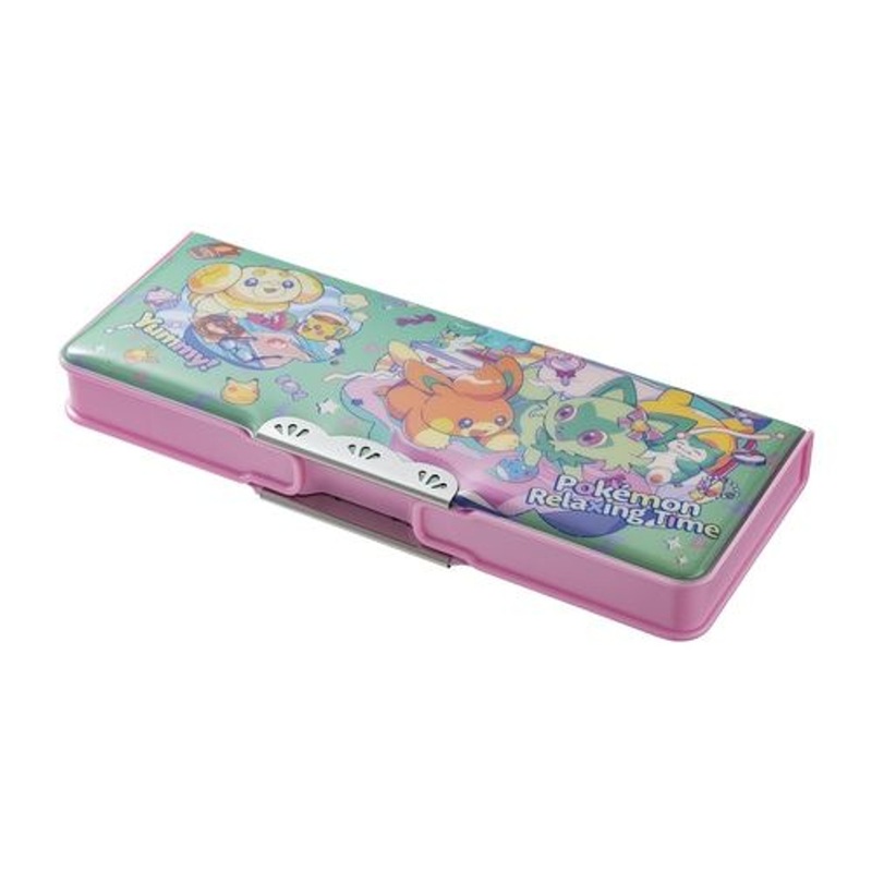 Pokemon Center Original Double-sided Open Pencil Case – Pokemon Relaxing Time