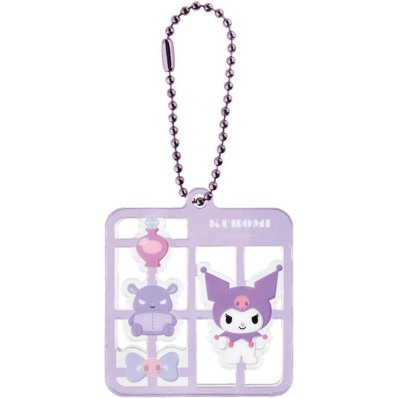 T’s Factory Sanrio Plastic Model Style Keychain Kuromi