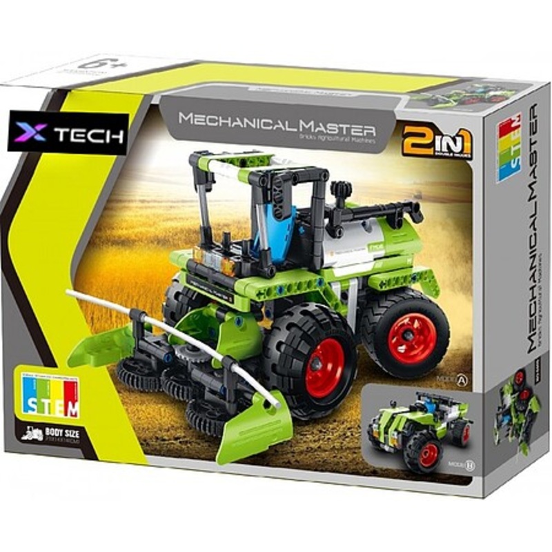 Tech Brick 2’n1 Harvester Pickup Truck