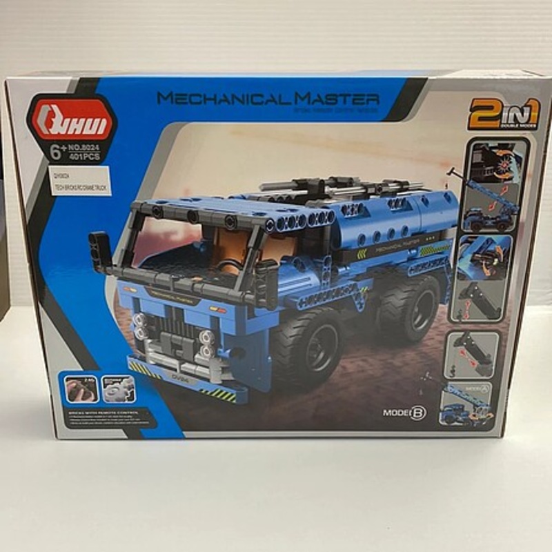 Tech Brick 2’n1 R/C Crane Kit