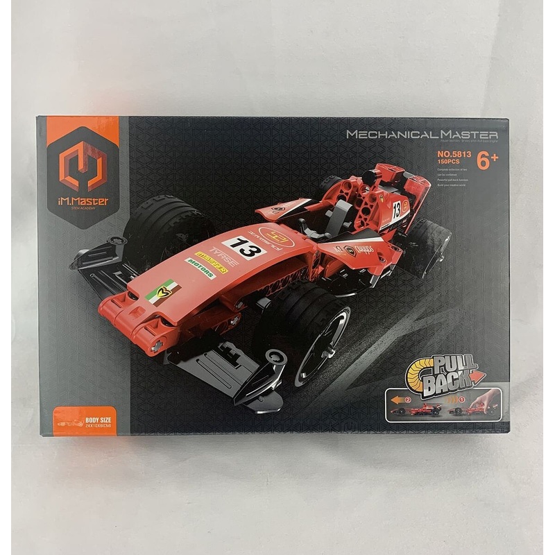 Tech Bricks F1 Pull-Back Car 150pc