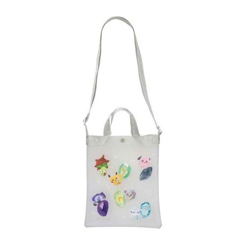 Pokemon Center Original 2 Way Clear Tote Bag SHINKA NO ISHI
