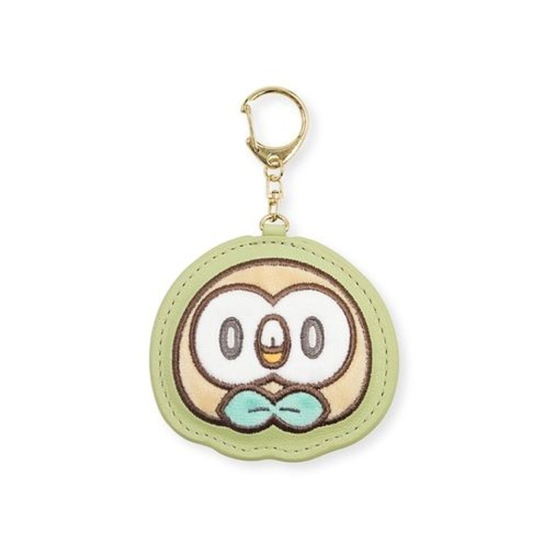 Pokemon Center Original PokePeace Soft Embroidery Keychain – Rowlet