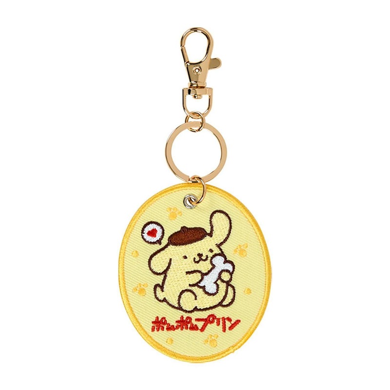 Sanrio Embroidered Patch Keychain (Character Awards 1st Edition) Pom Pom Purin
