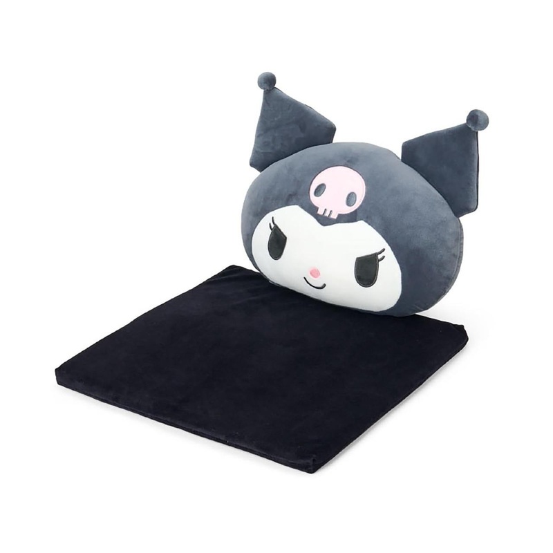 Sanrio Kuromi Seat Cushion with Backrest Car Accessories Car Goods Zabuton