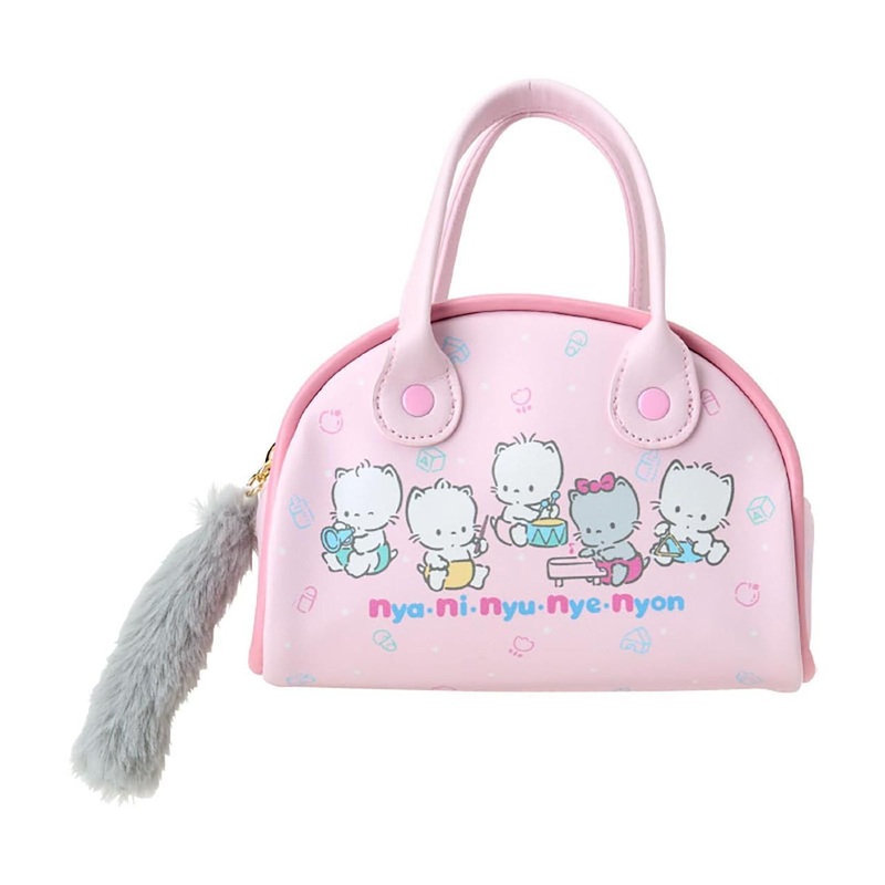 Sanrio Other Mini Boston Pouch Cat Club Nyani Nyunyenyon 466417
