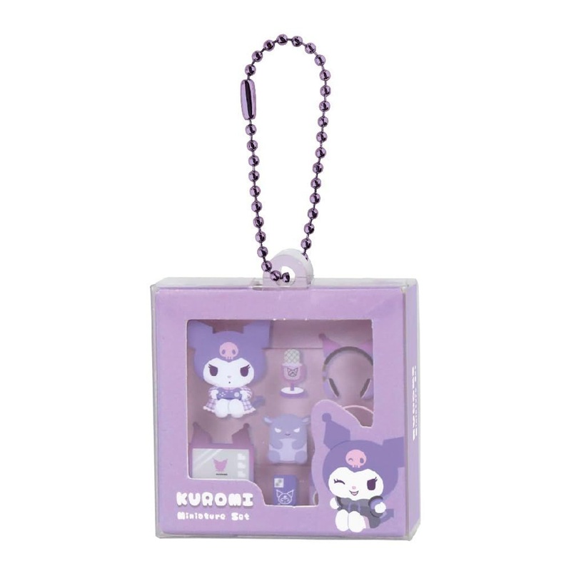 T’s Factory Sanrio Package Style Miniature Keyholder Kuromi
