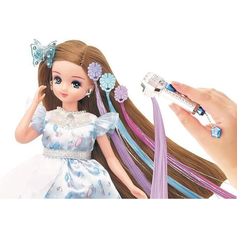 Takara Tomy Licca Doll Tsubasa`s Hair Extension (Blue)