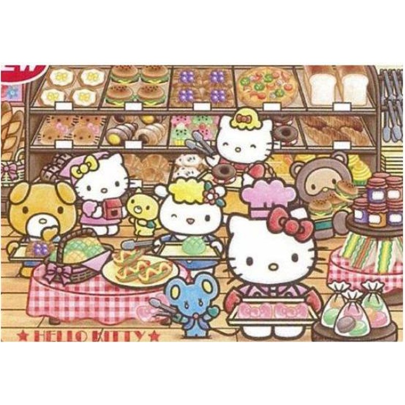 Tenyo MC80-892 Jigsaw Puzzle Sanrio Hello Kitty’s Fun Bakery (80 Pieces)
