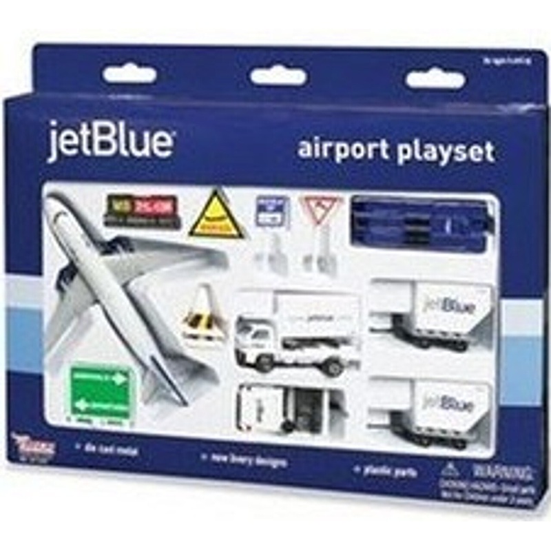 Jet Blue Airways Die Cast Playset (12pc Set)