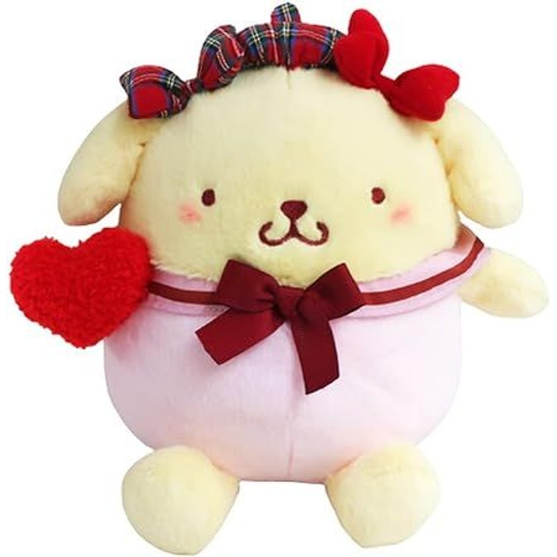 Nakajima Sanrio Plush S Pom Pom Purin (Ribbon Love)