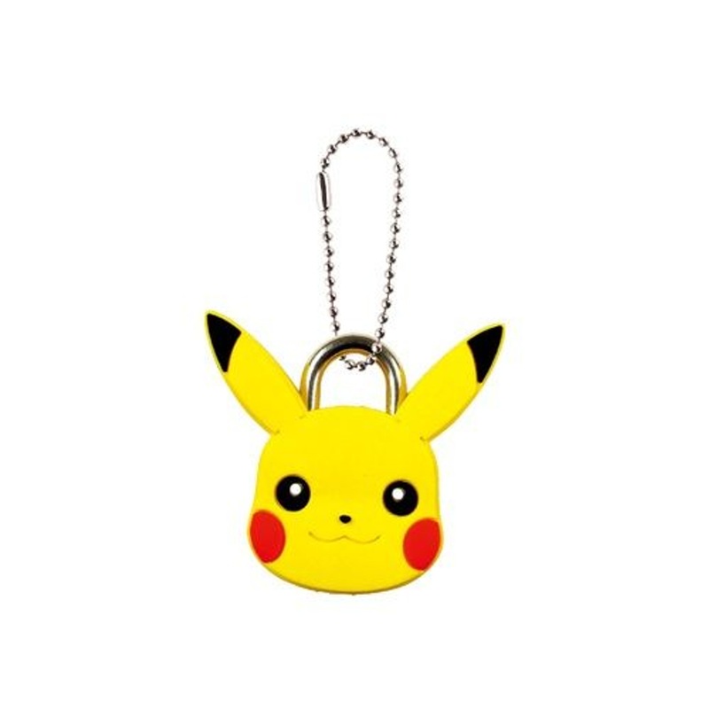 Pokemon Center Original Mascot Padlock Keychain Pikachu