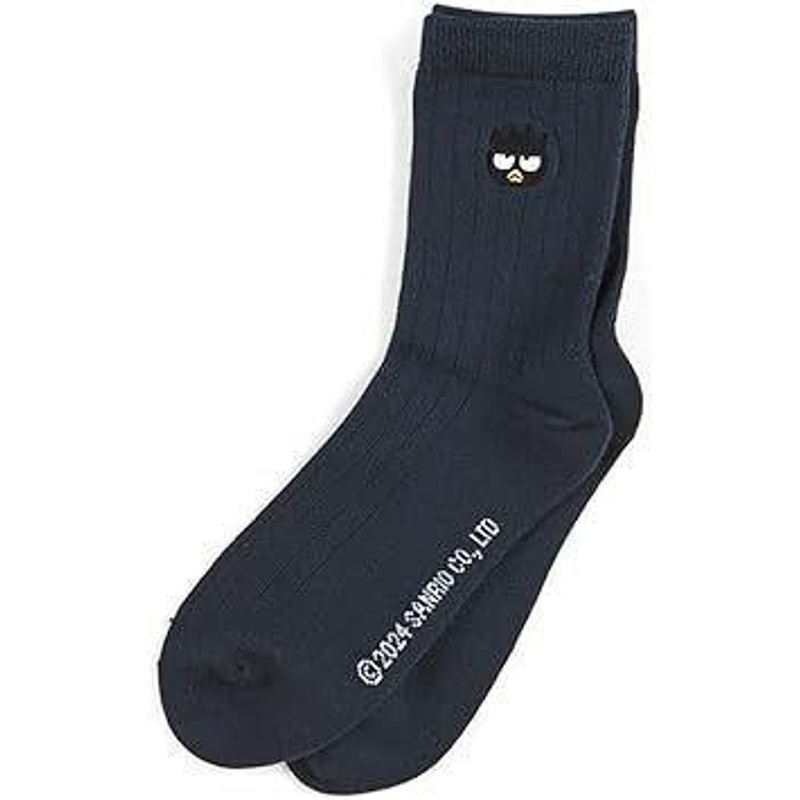 Sanrio Embroidered Socks Bad Badtz-Maru (23-25cm)