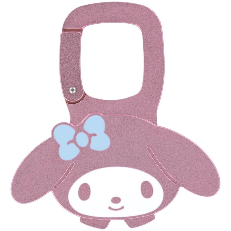 Skater Sanrio Die-Cut Aluminum Carabiner My Melody