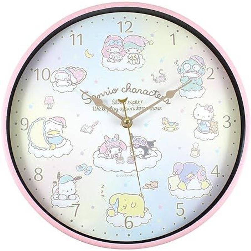 T’s Factory Sanrio Luminescent Wall Clock Dream