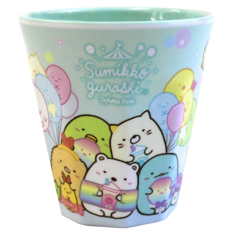 T’s Factory Sumikko Gurashi Melamine Cup Tapioka Balloon Mint