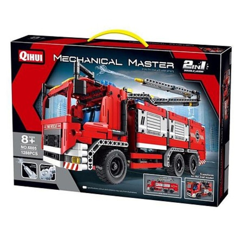 Tech Bricks R/C Fire Truck Kit
