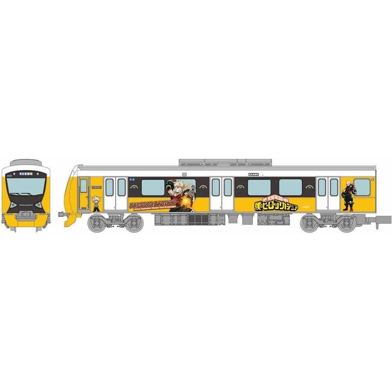 Tomytec My Hero Academia x Shizuoka Railway ‘Katsuki Bakugo’ Display Model (N scale)