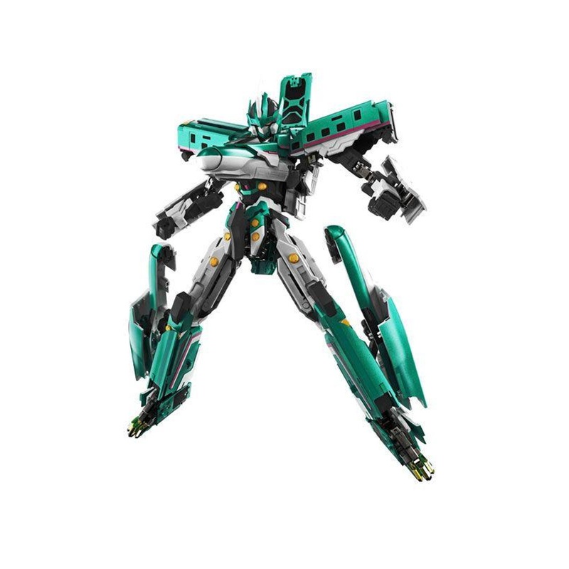 Bandai Soul Of Chogokin GX-115  E5 Hayabusa Figure (Shinkansen Transforming Robot Shinkalion)