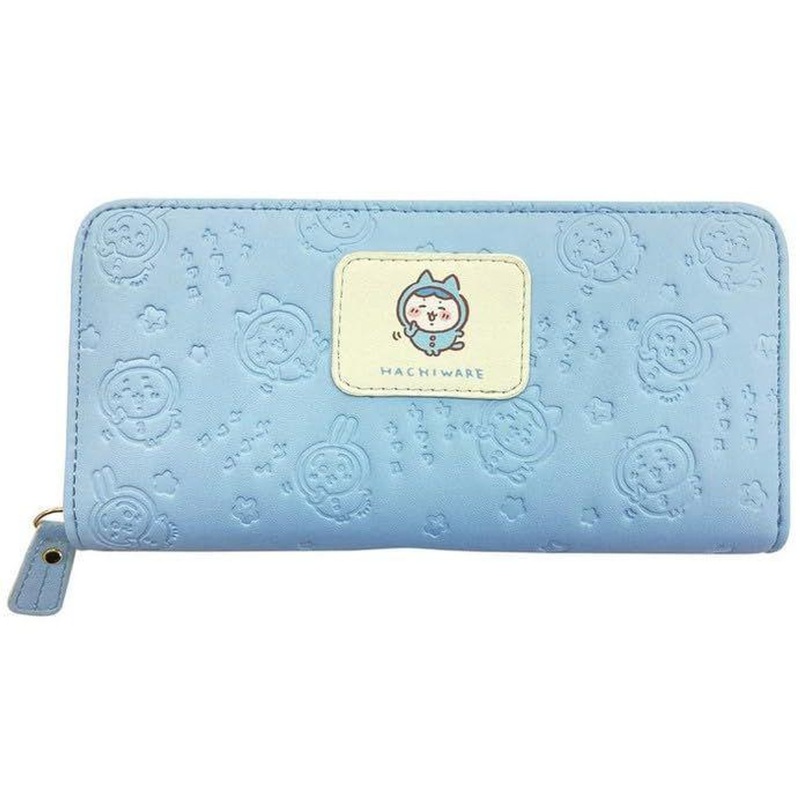 Chiikawa Hachiware Round Long Wallet Blue