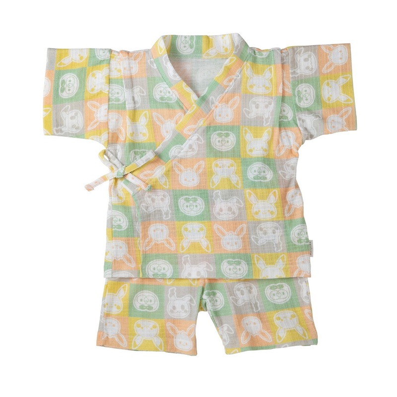 Pokemon Center Original Monpoke Monpoke Ichimatsu Pattern Jinbei Suit