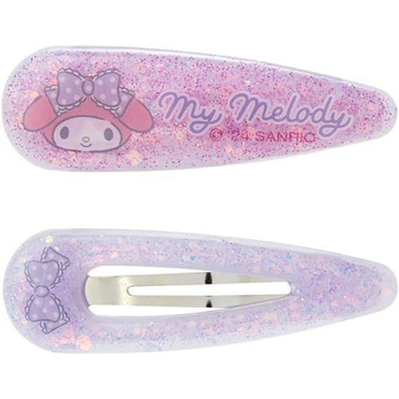 Sanrio Hair Accessory Glitter Hair Clip Set – My Melody