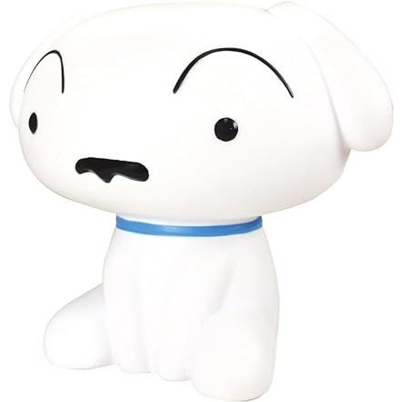 T’s Factory Crayon Shin-chan Soft Plastic Piggy Bank Shiro