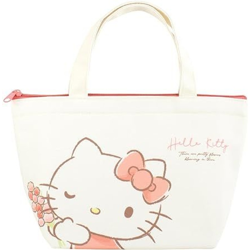 T’s Factory Sanrio Cold Insulated Canvas Lunch Bag – Hello Kitty