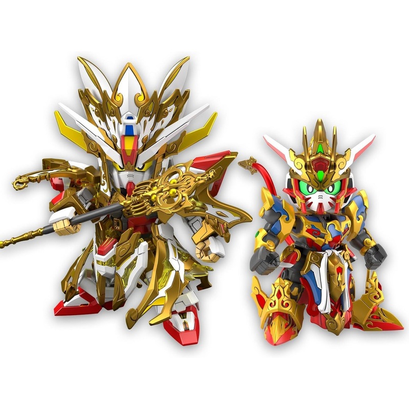 Bandai SDW Heroes BB Senshi No.33 Goku Impulse Gundam & Sanzang Strike Freedom Gundam Set Plastic Model