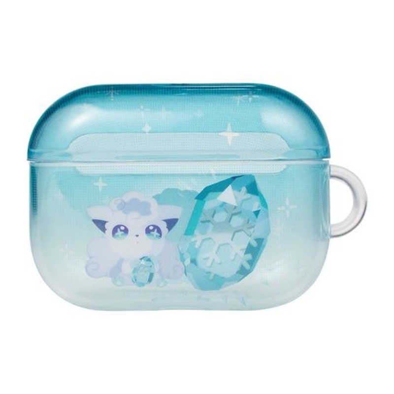 Pokemon Center Original Soft Case for AirPods Pro SHINKA NO ISHI Alolan Vulpix