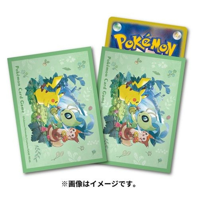 Pokemon Center Original TCG Card Sleeve Deep In The Forest