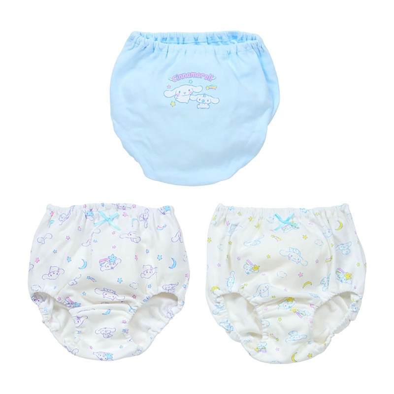 Sanrio Cinnamoroll Kids Underwear 3-Piece Set (100cm/ 4T)