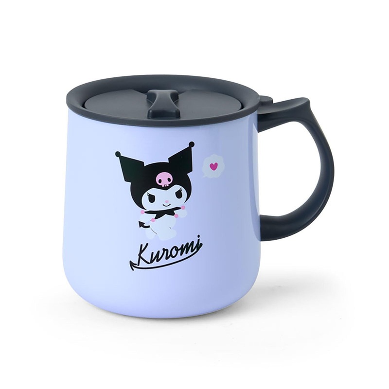 Sanrio Kuromi Stainless Mug With Lid