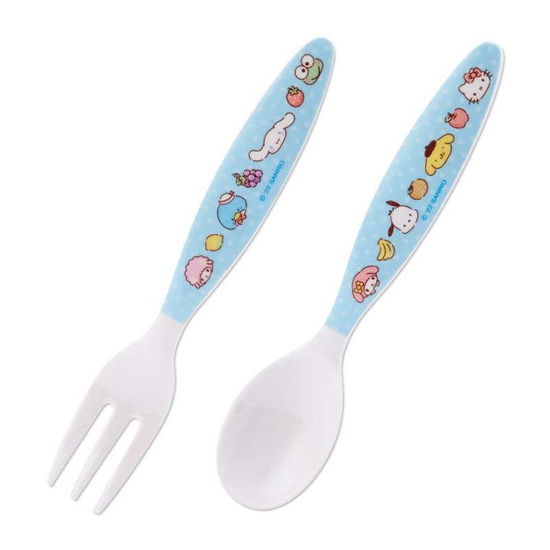 Sanrio Melamine Spoon & Fork Sanrio Characters (Let’s Try It Series)
