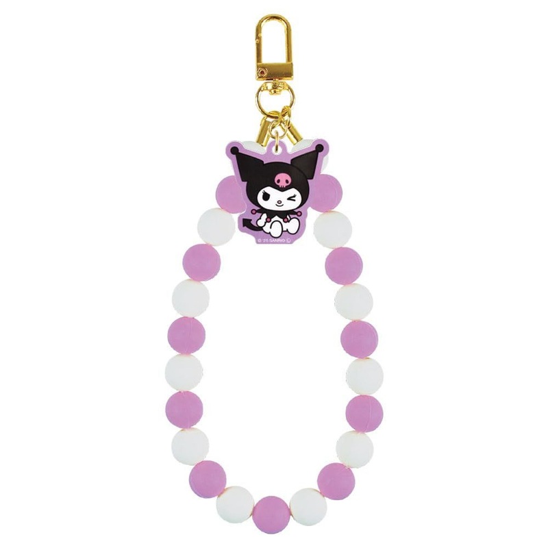 T’s Factory Sanrio Rubber Bead Strap Kuromi