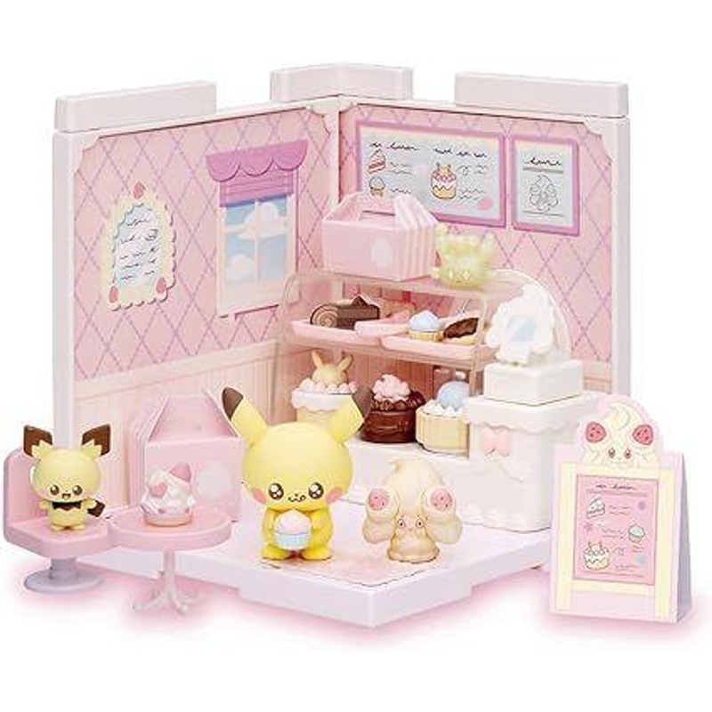 Takara Tomy Pokemon Peace House Sweets Shop Pikachu