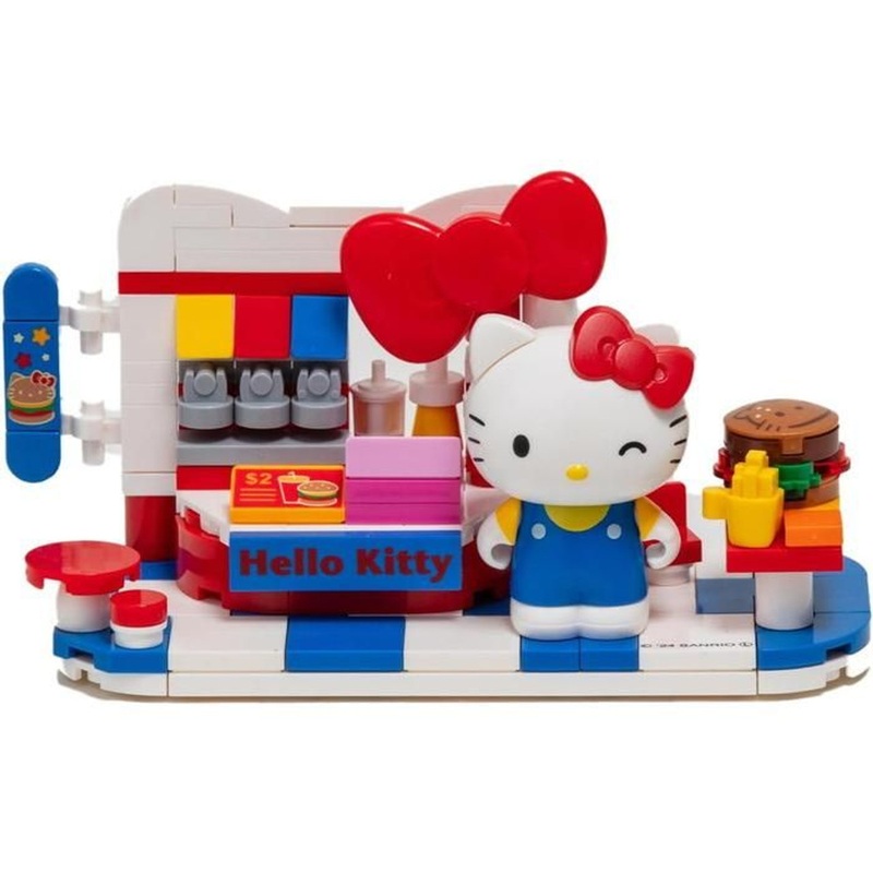 Toys Onda Sanrio Characters Cafe Block Hello Kitty’s Burger Shop