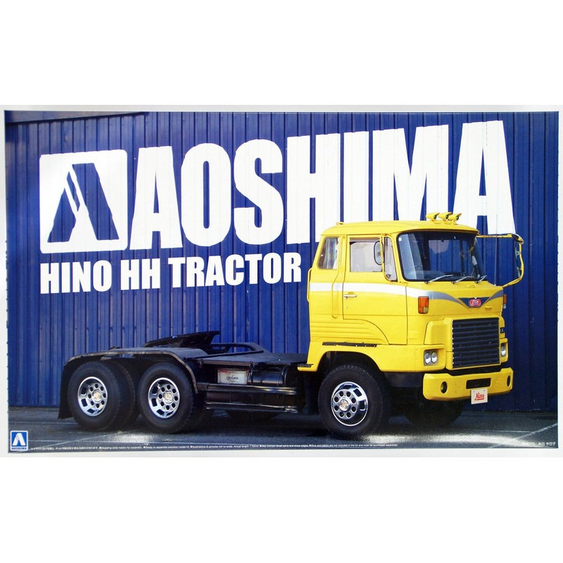 Aoshima Heavy Freight 1/32 Hino HH Tractor Plastic Model