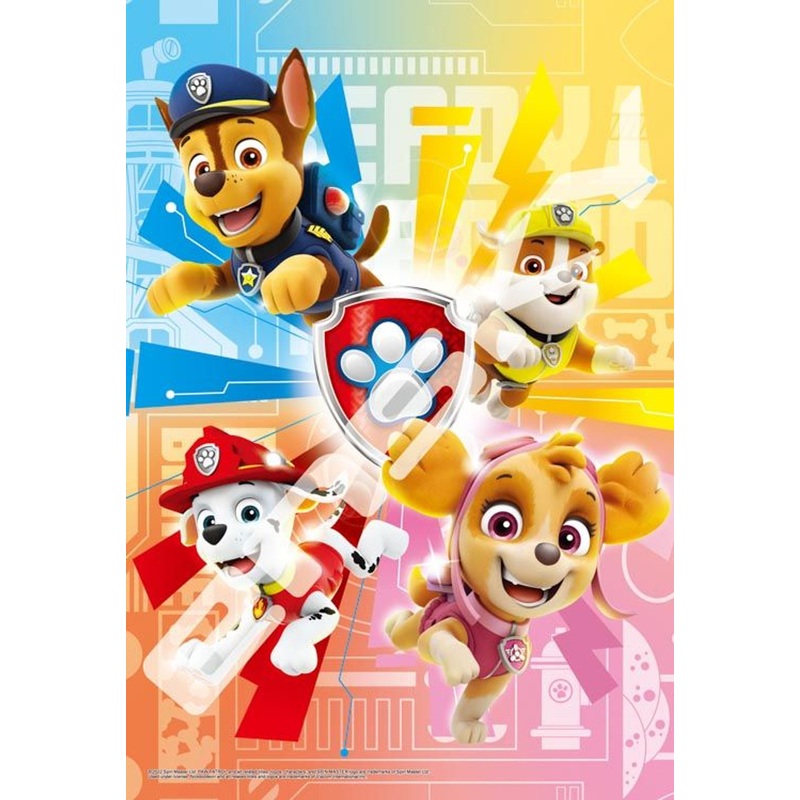 Ensky 108-L781 Jigsaw Puzzle Paw Patrol Jumping into Action (108 L-Pieces)